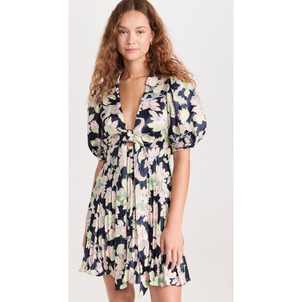 Nwt Bytimo ‘Pliss’ Mini Dress From Revolve